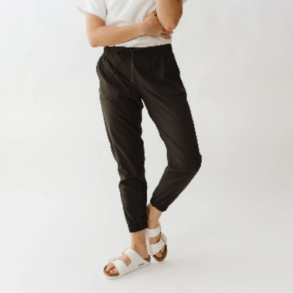 Albion Jetsetter Joggers in Black